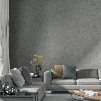 beibehang Pilka neaustinių modernus minimalistinio Skandinaviško tapetai, cementas, pilka vėjo tapetai gyvenimo kambario, miegamasis papel de parede