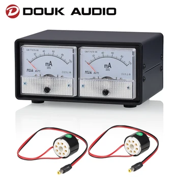 Douk Audio 8-Pin, Dual Šališkumo Dabartinių Zondų Testeris+Dual Didelės Amperas Metrui EL34,KT88,6L6,6V6,5881,6550,KT66,KT100,KT120 Vamzdžiai