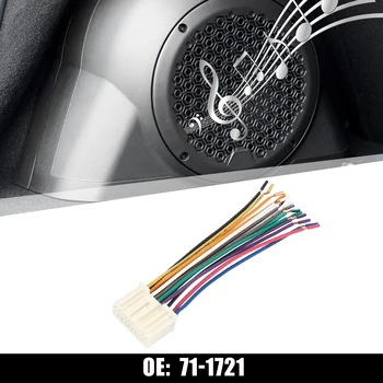 X Autohaux Auto Automobilis Stereo, CD Grotuvas, elektros Instaliacijos laidinio Radijo Adapterį Įdiegti Plug 71-1721 Honda Accord 2003-2009